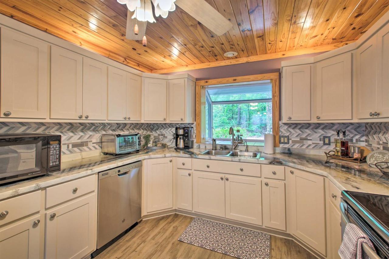 Lakeside Hot Springs Retreat With Kayaks And Boat Dock Hot Springs Village Exterior foto